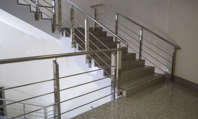Experienced professionals working on balustrades